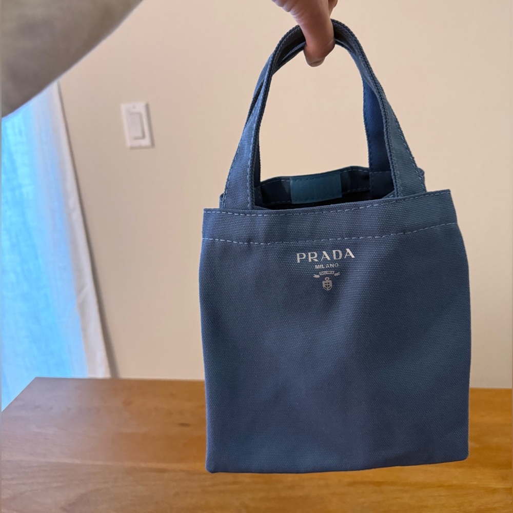 Prada Canvas Mini Tote GWP
